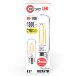Century E27 9W LED Filament válcová žárovka